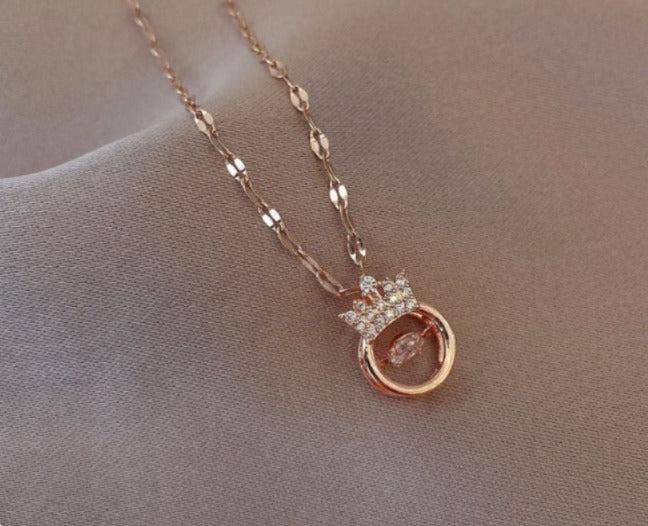Crown of Grace Pendant Necklace