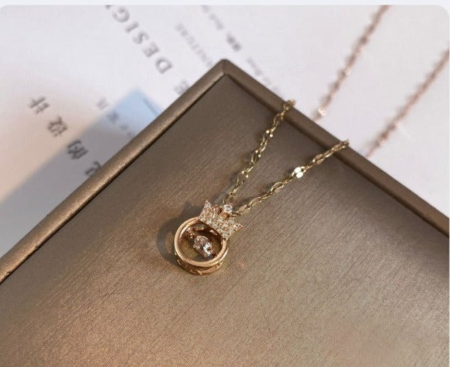 Crown of Grace Pendant Necklace