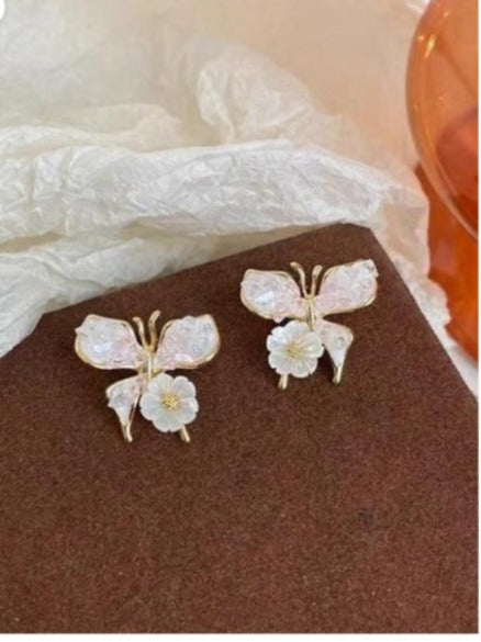 Blossom Flutter Butterfly Studs