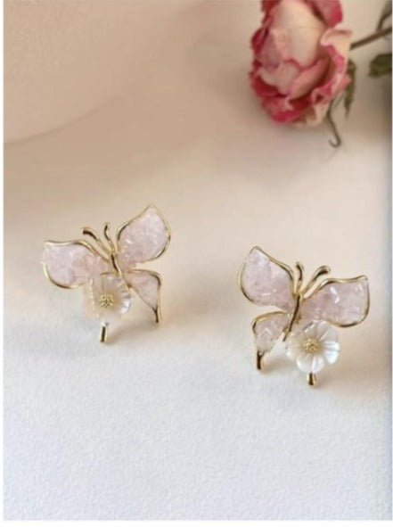 Blossom Flutter Butterfly Studs