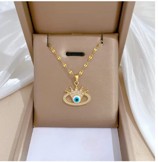 Royal Eye Anti-Tarnish Necklace